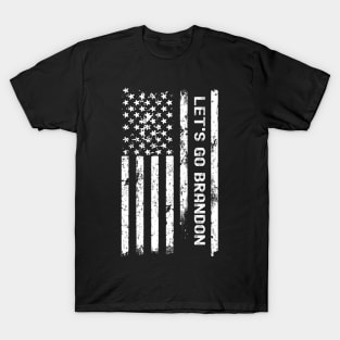 Let's Go Brandon Flag T-Shirt